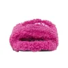 Cidades Paris Chinelos peludos «Pink» 654261W2DO25301