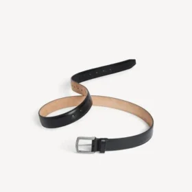 Cinto de alfaiataria para homem em preto