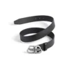 Cinto grande BB para homem em preto