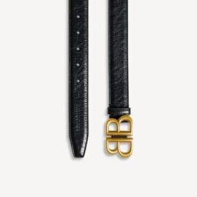 Cinto Monaco para mulher em preto