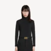 Cinto Monaco para mulher em preto