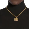 Colar Bb 2.0 Texturizado “Dourado” 782981TZ99G0705