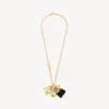 Colar de coleção «Carousel Rodeo» para mulher em dourado/preto