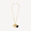 Colar de coleção «Carousel Rodeo» para mulher em dourado/preto
