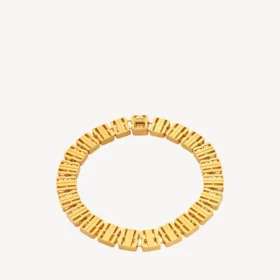 Colar Nano Link para mulher em ouro