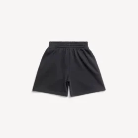 Crianças – calções de jogging em preto desbotado