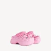 Crocs™ Mules Jibbitz™ para mulher em rosa claro