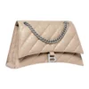 Crush Bolsa de corrente média acolchoada «Castanho claro» 716393210J02906