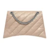 Crush Bolsa de corrente média acolchoada «Castanho claro» 716393210J02906