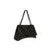 Crush com corrente grande acolchoada “Preto” 716332210IY1000