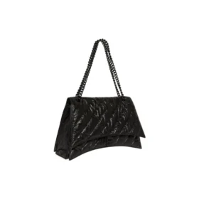 Crush com corrente grande acolchoada “Preto” 716332210IY1000