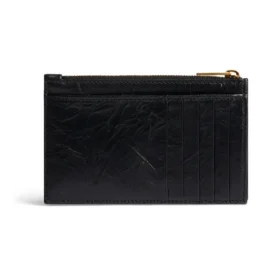 Crush Porta-moedas e porta-cartões comprido acolchoado «Preto» 766465210J11000