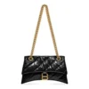 Crush Small Chain Bag Quilted «Preto» 716351210J11000