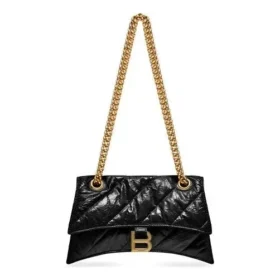 Crush Small Chain Bag Quilted «Preto» 716351210J11000