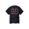 Crypto Oversized T-shirt «Black Faded» 739028TOVN81055