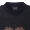 Crypto Oversized T-shirt «Black Faded» 739028TOVN81055