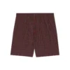 Cueca boxer com microestampa tartan «Red» 6584004A8B76464
