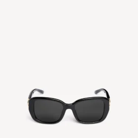 Óculos de sol Cosmo Square AF para mulher, em preto
