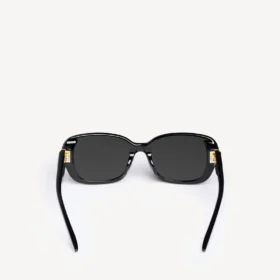 Óculos de sol Cosmo Square AF para mulher, em preto
