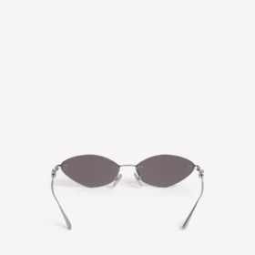 Óculos de sol Nano Cat para mulher em prateado