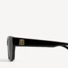 Óculos de sol Nano Square AF para mulher, em preto Óculos de sol Nano Square AF para mulher, em preto
