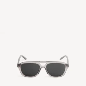 Óculos de sol Pilot para homem, para uso diário, em cinzento claro