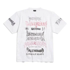 Diy Metal T-shirt “Branco, Preto, Vermelho” 641675TPVO29065