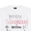 Diy Metal T-shirt “Branco, Preto, Vermelho” 641675TPVO29065