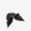 Elástico de cabelo Clemence XL para mulher em preto/dourado