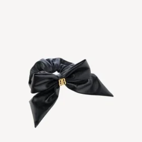 Elástico de cabelo Clemence XL para mulher em preto/dourado
