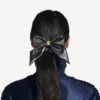 Elástico de cabelo Clemence XL para mulher em preto/dourado