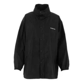 Esta Não Jaqueta Windbreaker «Preto» 661857TJOB91000