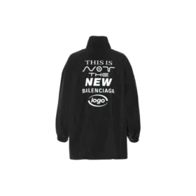 Esta Não Jaqueta Windbreaker «Preto» 661857TJOB91000