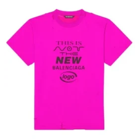FW21 Manga Curta Rosa Vermelho 661705TKVE16817
