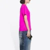 FW21 Manga Curta Rosa Vermelho 661705TKVE16817