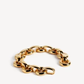 Gargantilha com corrente Eisa para mulher em ouro brilhante