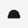 Gorro de lã para homem em preto