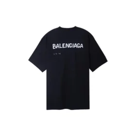 Hand Drawn Balenciaga T-shirt, large fit «Black» 641675TOVO51070 Hand Drawn Balenciaga T-shirt, large fit «Black» 641675TOVO51070