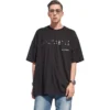 Hand Drawn Balenciaga T-shirt, large fit «Black» 641675TOVO51070