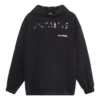Hoodie Balenciaga com desenho à mão, corte médio «Preto» 600583TOVO61070