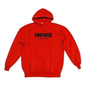 Hoodie Balenciaga x FORTNITE, corte médio, «Red» 600583TLVO46506