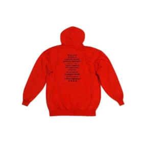 Hoodie Balenciaga x FORTNITE, corte médio, «Red» 600583TLVO46506