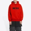 Hoodie Balenciaga x FORTNITE, corte médio, «Red» 600583TLVO46506