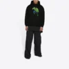 Hoodie Balenciaga x Marvel Hulk, corte médio, «Preto» 600583TLV581000