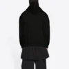 Hoodie Balenciaga x Marvel Hulk, corte médio, «Preto» 600583TLV581000
