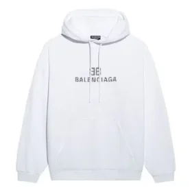 Hoodie BB Pixel de corte médio «Branco» 578135TKVI89040