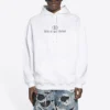 Hoodie BB Pixel de corte médio «Branco» 578135TKVI89040