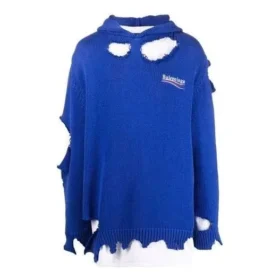 Hoodie «Blue» da coleção Political Campaign Destroyed 662718T32124691