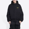 Hoodie com capuz acolchoado Balenciaga x The Simpsons «Preto» 657115TLVG71000