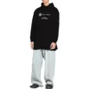 Hoodie com capuz Balenciaga x WFP, corte médio, «Preto» 600583TMVL11070